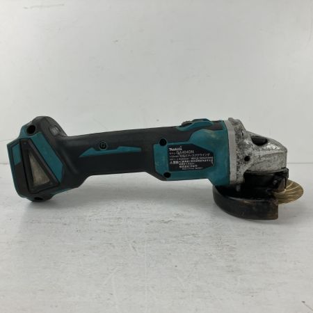 ЗЗ MAKITA マキタ 18v 100mm 充電式ディスクグラインダ ※バッテリー、充電器無し GA404DN ブルー