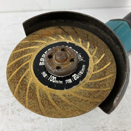 ЗЗ MAKITA マキタ 18v 100mm 充電式ディスクグラインダ ※バッテリー、充電器無し GA404DN ブルー