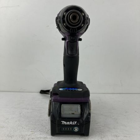 ЗЗ MAKITA マキタ 40v インパクトドライバ バッテリーx2 充電器 ケース付 TD002G パープル