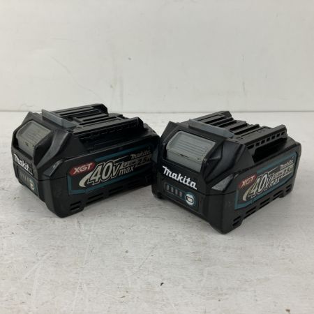 ЗЗ MAKITA マキタ 40v インパクトドライバ バッテリーx2 充電器 ケース付 TD002G パープル