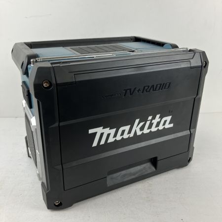 ЗЗ MAKITA マキタ 14.4v 18v 充電式ラジオ付テレビ アンテナ折れ ※バッテリー、充電器無し TV100 ブルー