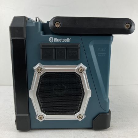 ЗЗ MAKITA マキタ 14.4v 18v 充電式ラジオ付テレビ アンテナ折れ ※バッテリー、充電器無し TV100 ブルー