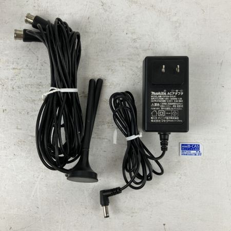 ЗЗ MAKITA マキタ 14.4v 18v 充電式ラジオ付テレビ アンテナ折れ ※バッテリー、充電器無し TV100 ブルー