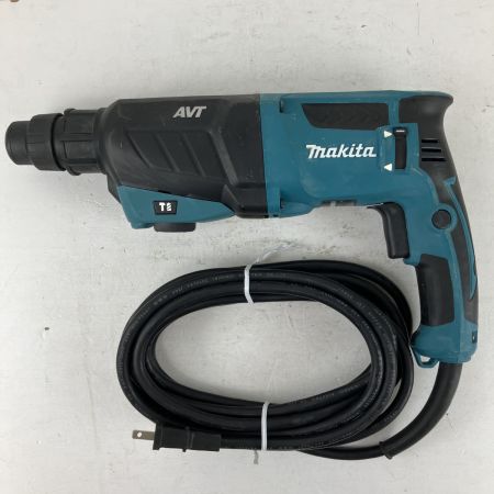 ЗЗ MAKITA マキタ 100v 26mm ハンマドリル ハンドル ケース付 HR2631F ブルー