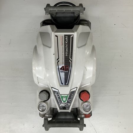 ЗЗ HITACHI 日立 100v 12L 常圧2口 高圧2口 コンプレッサー EC1445H2 ホワイト