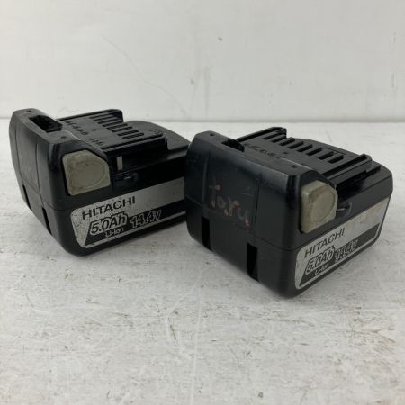 ЗЗ HITACHI 日立 14.4v インパクトドライバ バッテリーx2 充電器 ケース付 WH14DDL ブラック×ピンク