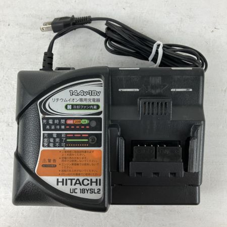 ЗЗ HITACHI 日立 14.4v インパクトドライバ バッテリーx2 充電器 ケース付 WH14DDL ブラック×ピンク