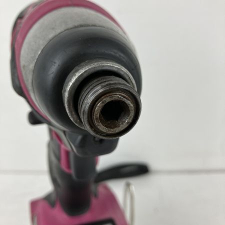 ЗЗ HITACHI 日立 14.4v インパクトドライバ バッテリーx2 充電器 ケース付 WH14DBAL2 ブラック×ピンク