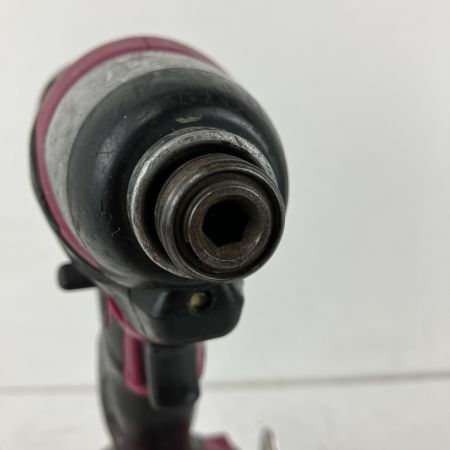 ЗЗ HITACHI 日立 14.4v インパクトドライバ バッテリーx2 充電器 ケース付 WH14DBAL ブラック×ピンク