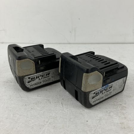 ЗЗ HITACHI 日立 14.4v インパクトドライバ バッテリーx2 充電器 ケース付 WH14DBAL ブラック×ピンク