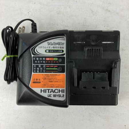 ЗЗ HITACHI 日立 14.4v インパクトドライバ バッテリーx2 充電器 ケース付 WH14DBAL ブラック×ピンク