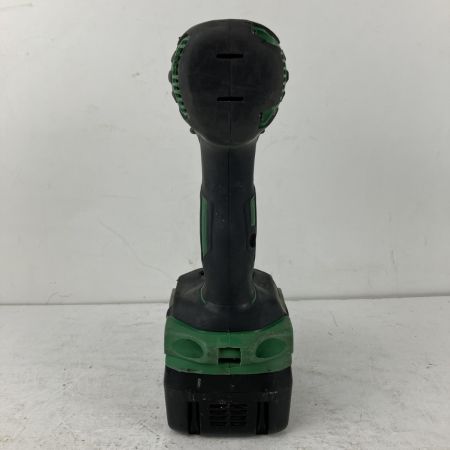 ЗЗ HiKOKI ハイコーキ 14.4v インパクトドライバ バッテリーx2 充電器 ケース付 WH14DDL2 ブラック×グリーン