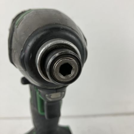 ЗЗ HiKOKI ハイコーキ 14.4v インパクトドライバ バッテリーx2 充電器 ケース付 WH14DDL2 ブラック×グリーン