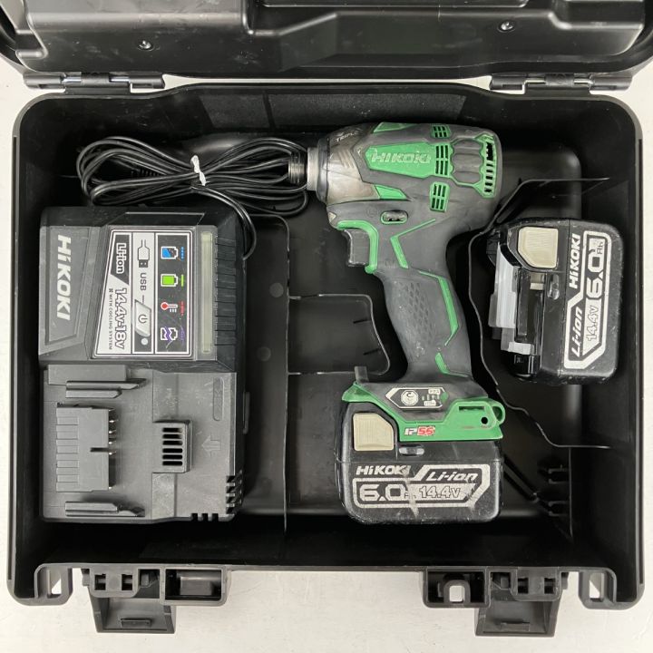 ЗЗ HiKOKI ハイコーキ 14.4v インパクトドライバ バッテリーx2 ЗЗ HiKOKI ハイコーキ 14.4v インパクトドライバ バッテリーx2