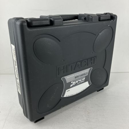 ЗЗ HITACHI 日立 14.4v インパクトドライバ バッテリーx1 充電器 ケース付 WH14DSL2 ブラック