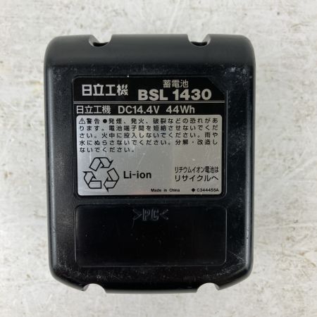 ЗЗ HITACHI 日立 14.4v インパクトドライバ バッテリーx1 充電器 ケース付 WH14DSL2 ブラック