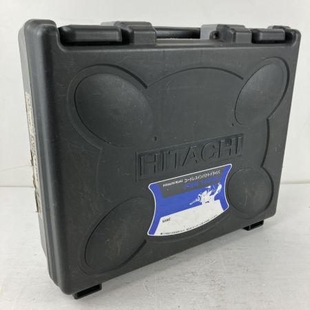 ЗЗ HITACHI 日立 14.4v インパクトドライバ バッテリーx3 充電器 ケース付 FWH14DSL ブラック×バイオレット