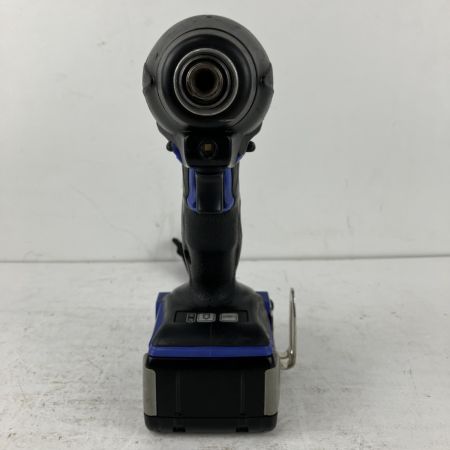 ЗЗ HITACHI 日立 14.4v インパクトドライバ バッテリーx3 充電器 ケース付 FWH14DSL ブラック×バイオレット