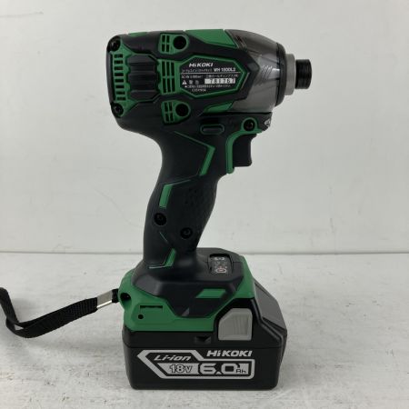 ЗЗ HiKOKI ハイコーキ 18v インパクトドライバ バッテリーx2 充電器 ケース付 WH18DDL2 グリーン