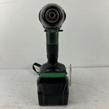 ЗЗ HITACHI 日立 18v インパクトドライバ バッテリーx2 充電器 ケース付 WH18DDL2 グリーン