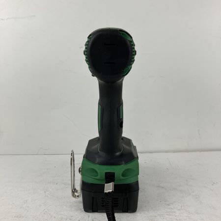 ЗЗ HITACHI 日立 18v インパクトドライバ バッテリーx2 充電器 ケース付 WH18DDL2 グリーン