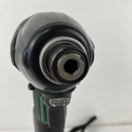 ЗЗ HITACHI 日立 18v インパクトドライバ バッテリーx2 充電器 ケース付 WH18DDL2 グリーン