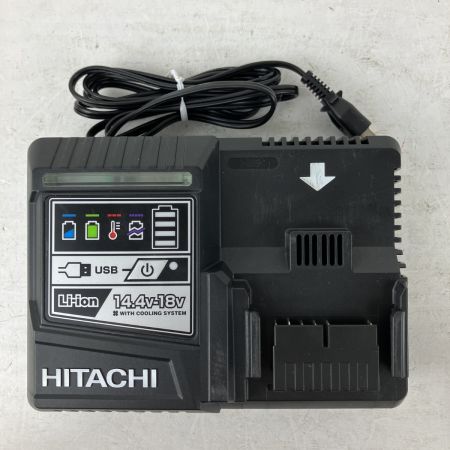 ЗЗ HITACHI 日立 18v インパクトドライバ バッテリーx2 充電器 ケース付 WH18DDL2 グリーン