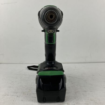 ЗЗ HITACHI 日立 18v インパクトドライバ バッテリーx2 充電器 ケース付 WH18DDL グリーン