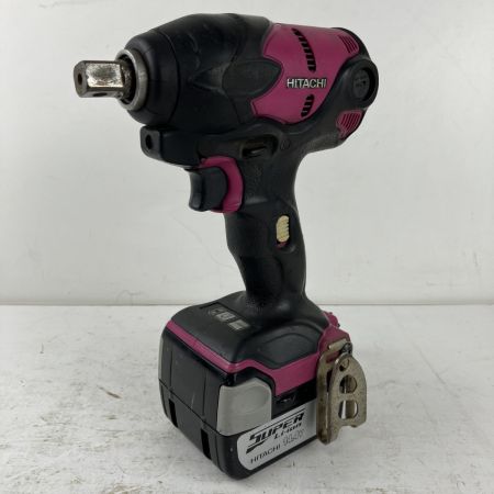 ЗЗ HITACHI 日立 14.4v 12.7mm インパクトレンチ バッテリーx1 ※充電器無し WR14DSL ピンク