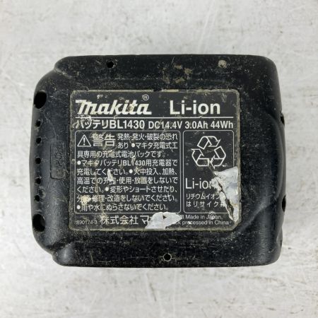 ЗЗ MAKITA マキタ 14.4v インパクトドライバ バッテリーx1 充電器 ケース付 TP130D ホワイトxブラック