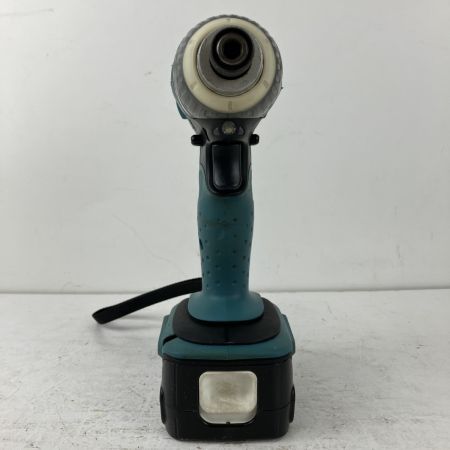 ЗЗ MAKITA マキタ 14.4v インパクトドライバ バッテリーx2 充電器 ケース付 TD135D ブルー