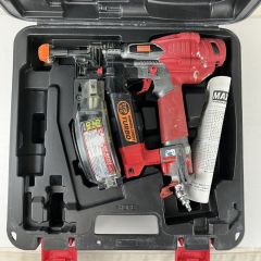 ЗЗ MAX マックス 41mm 高圧 ねじ打ち機 取説 ケース付 HV-R41G4 レッド Cランク