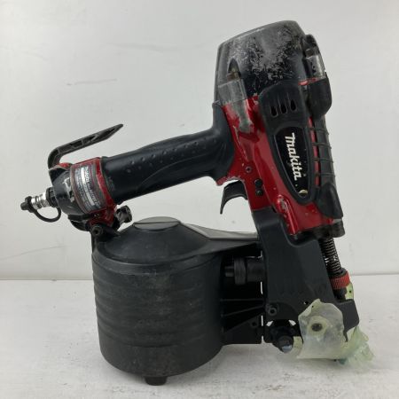 ЗЗ MAKITA マキタ 90mm 高圧 エア釘打ち機 ケース付 AN931H レッド×ブラック
