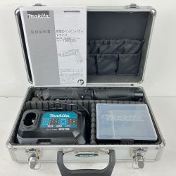 ЗЗ MAKITA マキタ 7.2v 充電式ペンインパクトドライバ 充電器 バッテリー×2 ケース付 TD022D ブラック Bランク