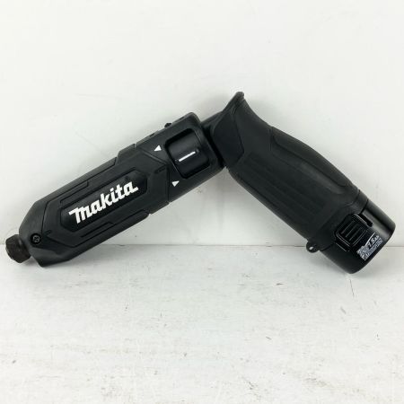 ЗЗ MAKITA マキタ 7.2v 充電式ペンインパクトドライバ 充電器 バッテリー×2 ケース付 TD022D ブラック