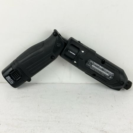 ЗЗ MAKITA マキタ 7.2v 充電式ペンインパクトドライバ 充電器 バッテリー×2 ケース付 TD022D ブラック