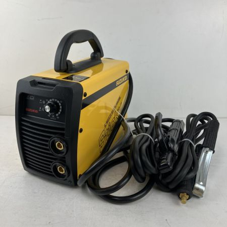 ЗЗ SUZUKID 100v 直流インバータ溶接機 取説 箱付 STK-80 イエロー