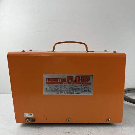 ЗЗ SUZUKID 100v/200v 昇圧・降圧兼用ポータブル変圧器 トランスター プラアップ STX-01 オレンジ