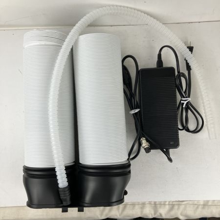 ЗЗ Zero breeze 100v 21.6v スポットクーラー Mark2 バッテリー アダプタ ダクト付 Z20 Z20B グレー