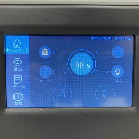 ЗЗ BLUETTI 100v-120v 2000Wh ポータブル電源 アダプタ 取説付 AC200P ブラック×グレー