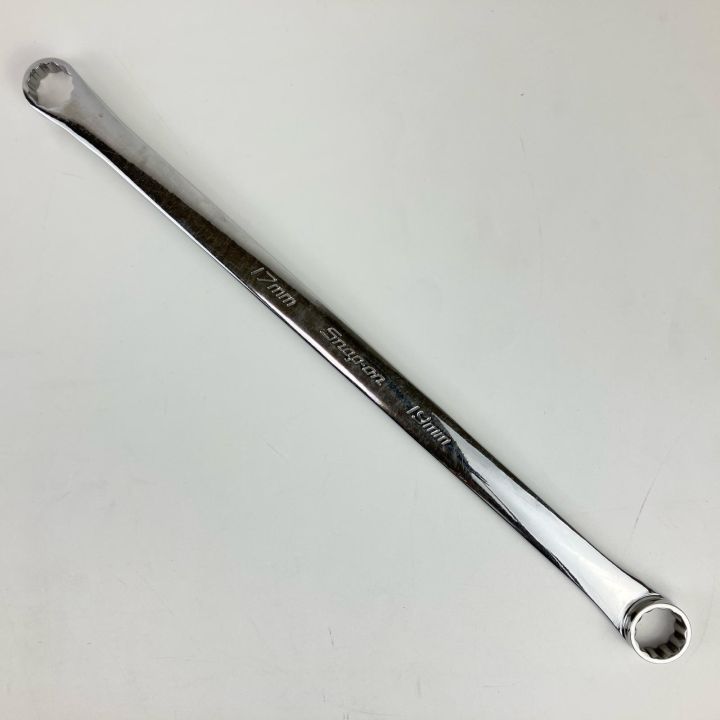 ЗЗ Snap-on スナップオン 17/19mm ロングストレートメガネレンチ 本体