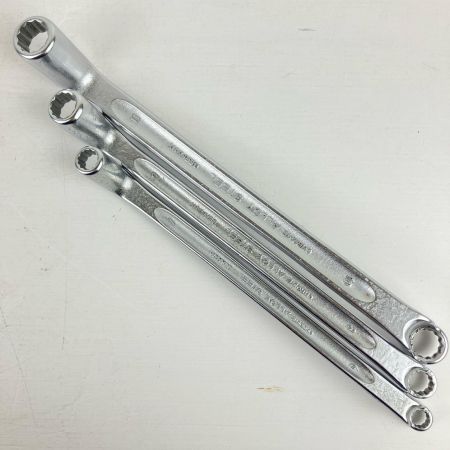 ЗЗ STAHLWILLE スタビレー 6-11mm 75°オフセットメガネレンチ 3本組 本体のみ STABIL20 シルバー