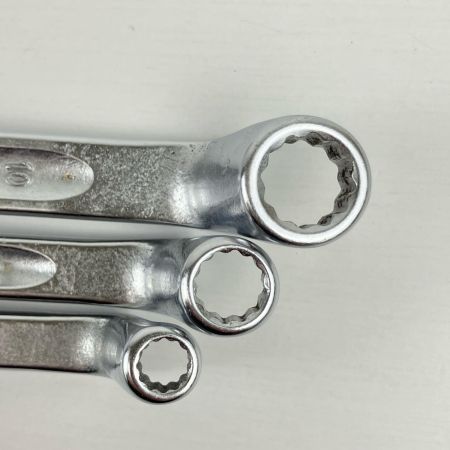 ЗЗ STAHLWILLE スタビレー 6-11mm 75°オフセットメガネレンチ 3本組 本体のみ STABIL20 シルバー