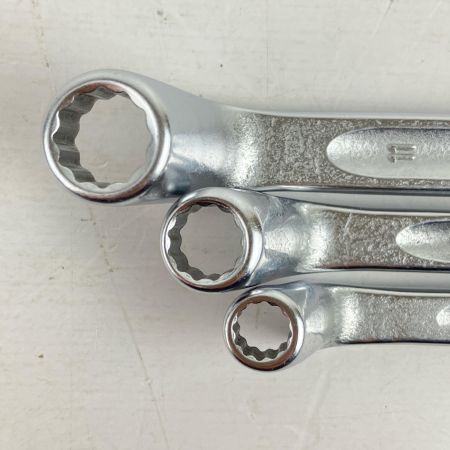 ЗЗ STAHLWILLE スタビレー 6-11mm 75°オフセットメガネレンチ 3本組 本体のみ STABIL20 シルバー