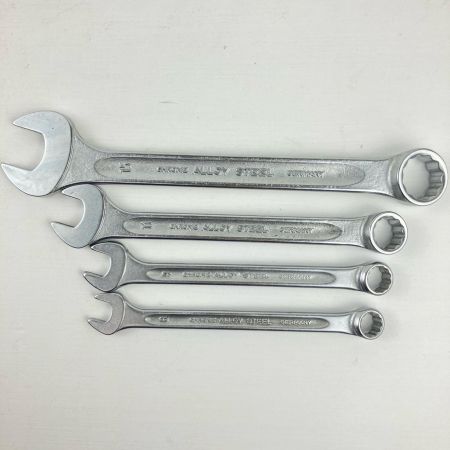 ЗЗ STAHLWILLE スタビレー 8/9/11/15ｍｍ コンビネーションレンチ 4本組 本体のみ OPENBOX13 シルバー