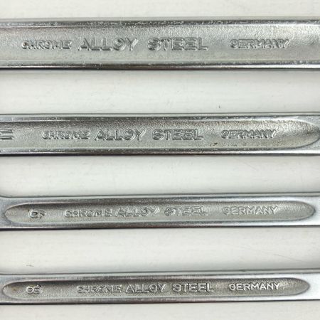 ЗЗ STAHLWILLE スタビレー 8/9/11/15ｍｍ コンビネーションレンチ 4本組 本体のみ OPENBOX13 シルバー