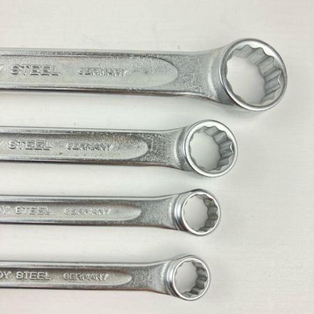 ЗЗ STAHLWILLE スタビレー 8/9/11/15ｍｍ コンビネーションレンチ 4本組 本体のみ OPENBOX13 シルバー