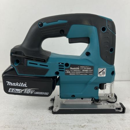 ЗЗ MAKITA マキタ 18v 充電式ジグソー バッテリーx1 充電器 ケース付 JV184D ブルー