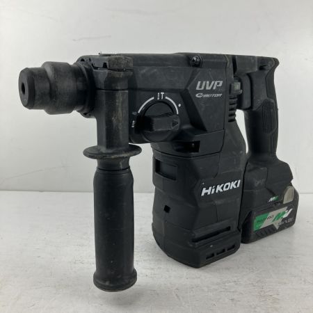 ЗЗ HiKOKI ハイコーキ 36V 28mm 充電式ハンマドリル バッテリーx1付 ※充電器無し DH3628DA ブラック