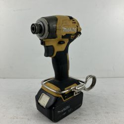 ЗЗ MAKITA マキタ 18v 充電式インパクトドライバ バッテリーx1 ※充電器無し TD173D オレンジ Cランク